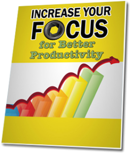 Ebook - Increase your focus for better productivity